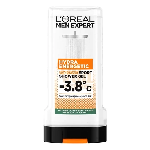 شامپو سر و بدن لورآل (L'Oréal) سری Men Expert مدل Hydra Energetic Extreme Sport