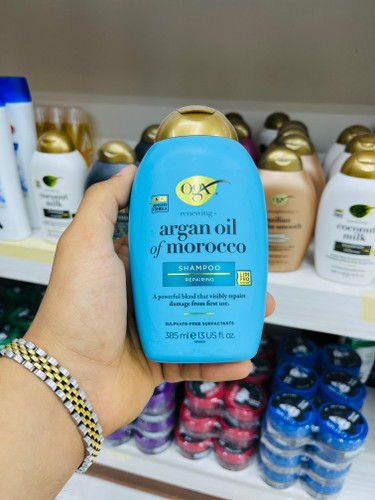 نرمکننده ترمیمکننده OGX مدل Renewing+ Argan Oil of Morocco