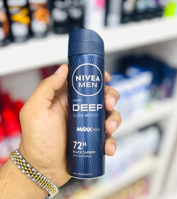 اسپری بدن مردانه نیوا Nivead Deep Dark