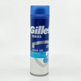 ژل اصلاح ژیلت مدل آبرسان با عصاره کاکائو Gillette Shave Gel Moisturising with Cocoa Butter 200ml