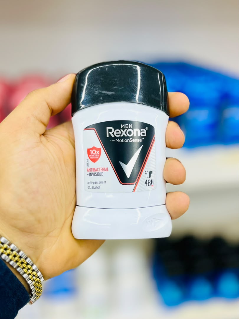 مام صابونی مردانه رکسونا Rexonaمدل ANTIBACTERIAL INVISIBLE