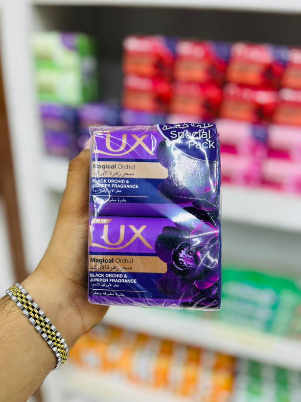 صابون حمام لوکس Lux Magical Orchid رایحه گل ارکیده وز۱۷۵گرم
