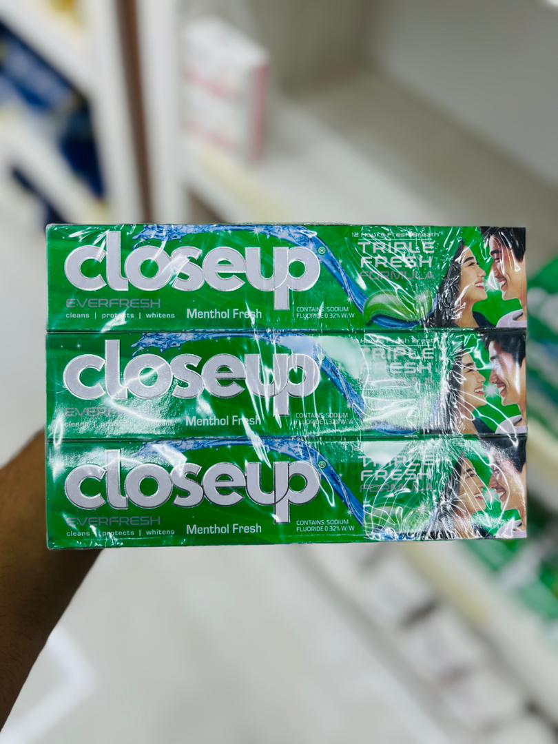 خمیر دندان کلوزاپ تریپل فرش 77 میل | CloseUp Triple Fresh Menthol Toothpaste