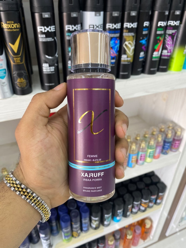 بادی اسپلش زنانه کارینو وی ای پی مدل XARUFF حجم 250 میلی لیتر