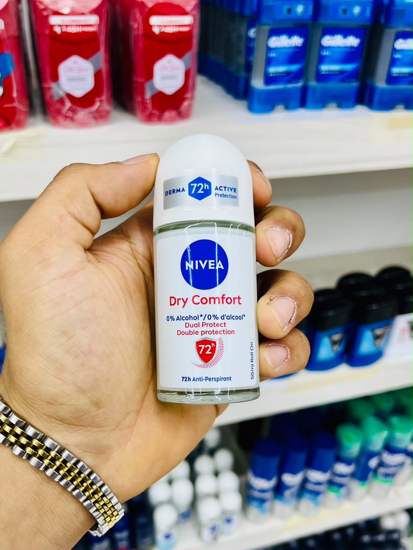 رول ضد تعریق نیوآ مدل dry comfort حجم 50 میلی لیتر