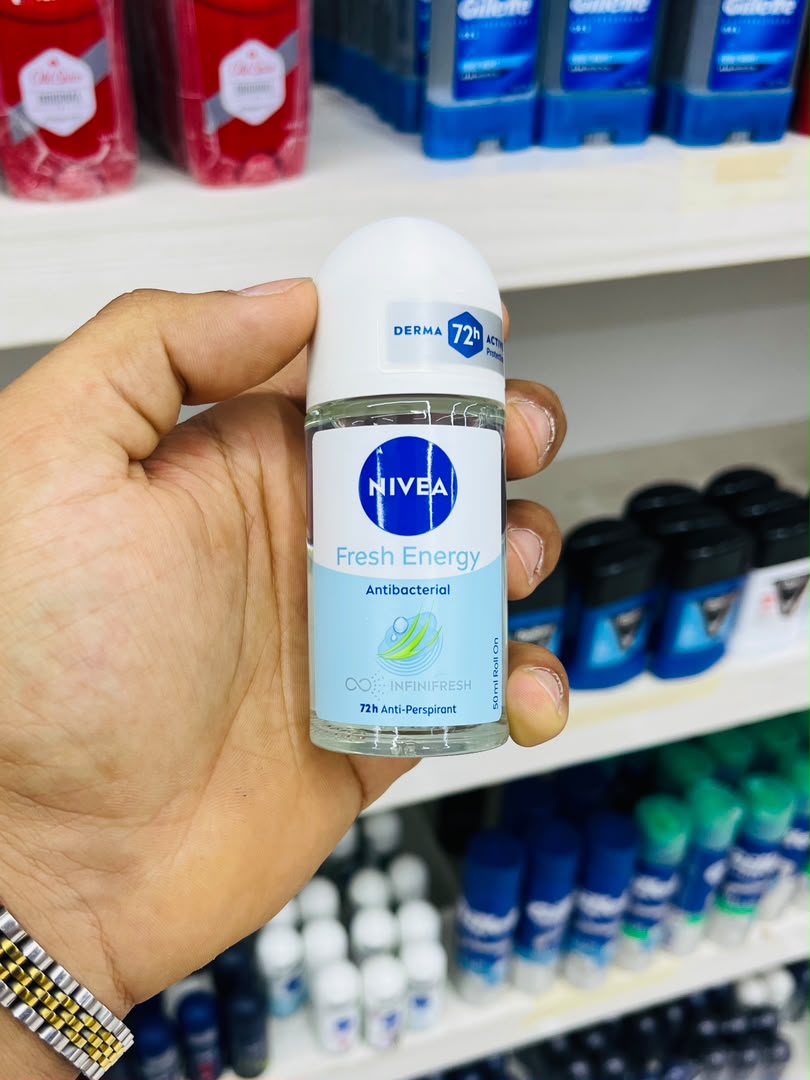 رول ضد تعریق زنانه نیوآ مدل energy fresh حجم 50 میلی لیتر