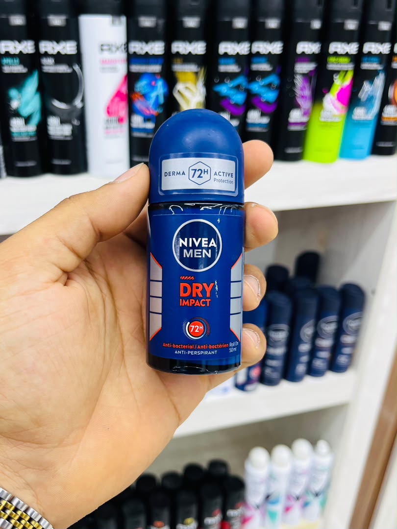 رول ضد تعریق مردانه نیوآ مدل Dry Impact حجم 50 میلی لیتر