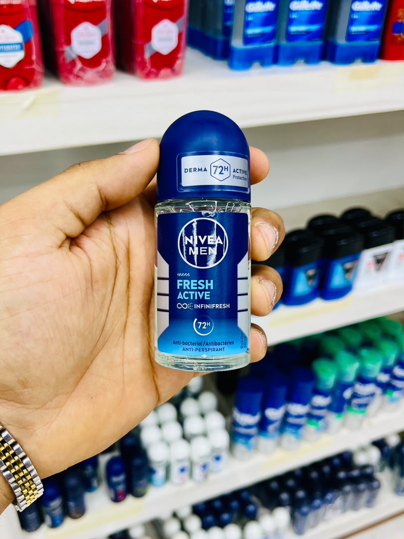 رول ضد تعریق مردانه نیوآ مدل Fresh Active حجم 50 میلی لیتر