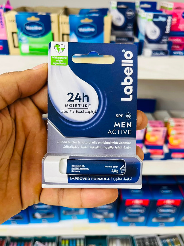 بالم لب لابلو مدل Men Active SPF 15 – من اکتیو