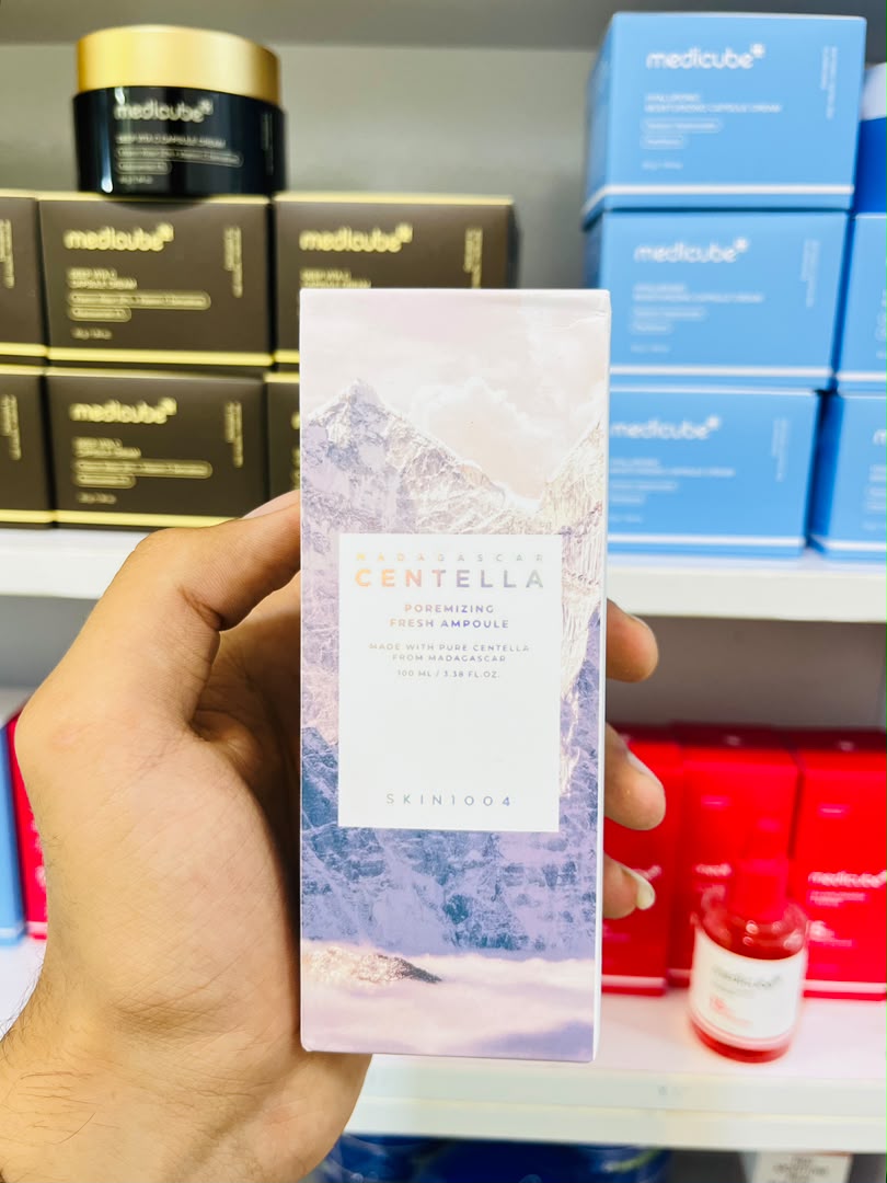آمپول کوچک کننده منافذ اسکین 1004 Skin1004 مدل Madagascar Centella Poremizing Fresh Ampoule
