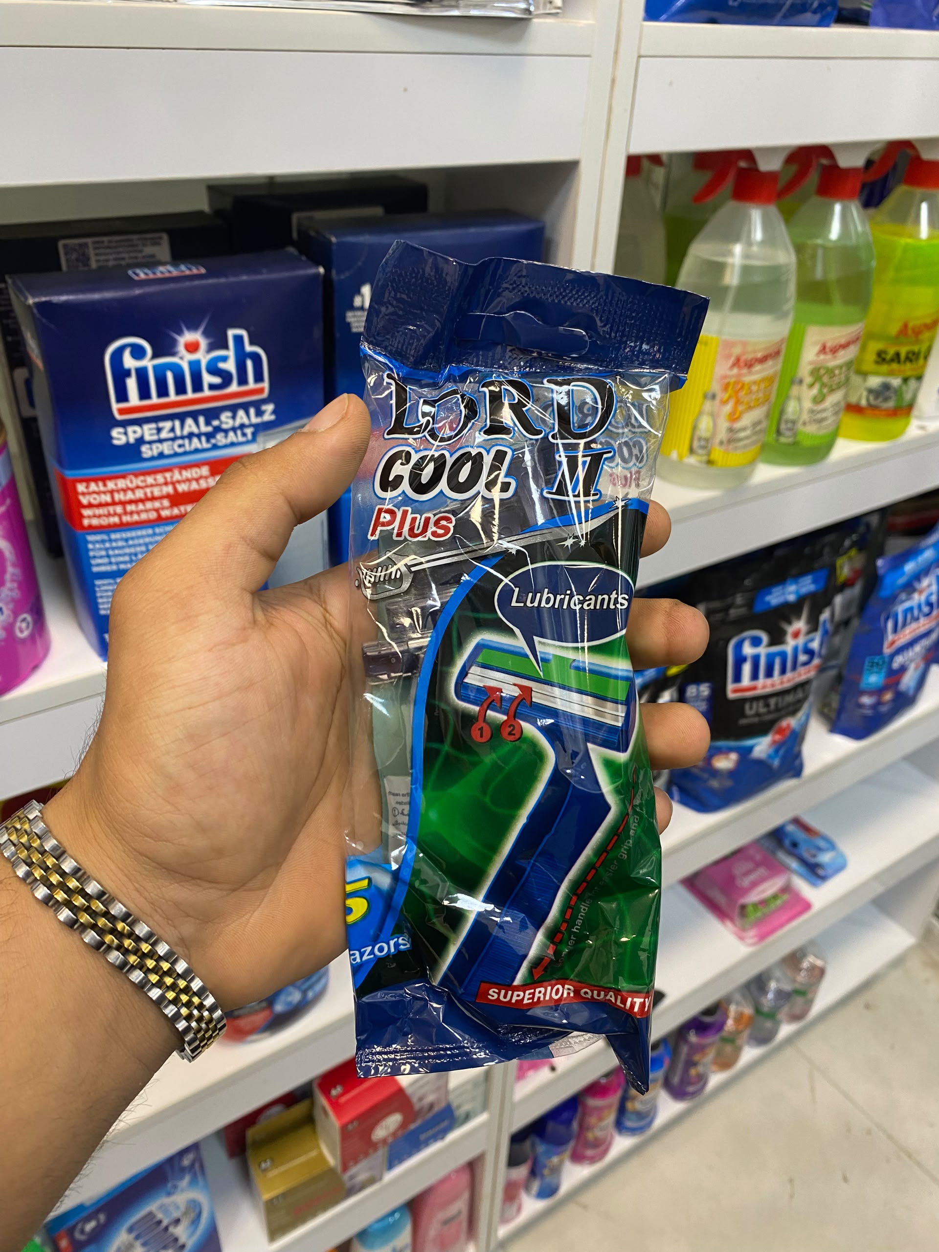 تیغ اصلاح لرد مدل Cool II Plus – بسته ۵ عددی